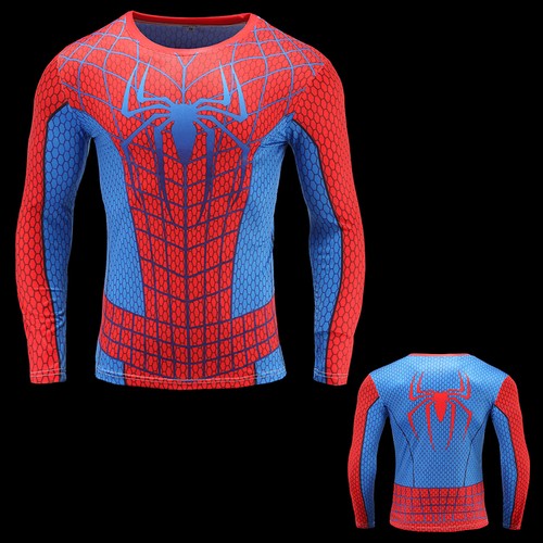 Mens spiderman compression - compression, top