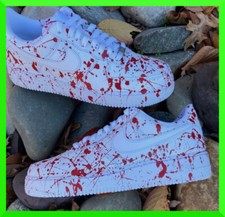 Custom Air Force 1 Red White