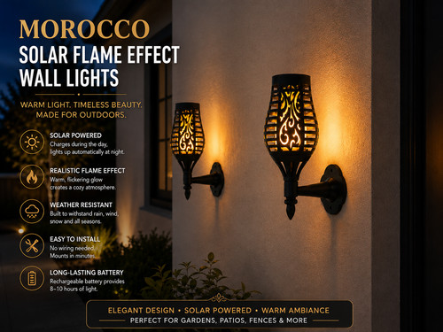 Solar powered moroco - moroco, pack