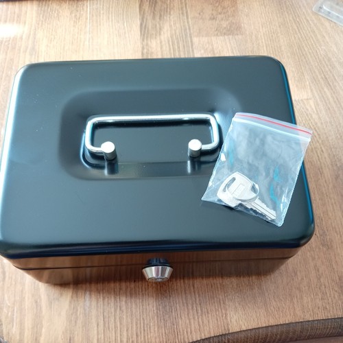 Metal cash box - tin,