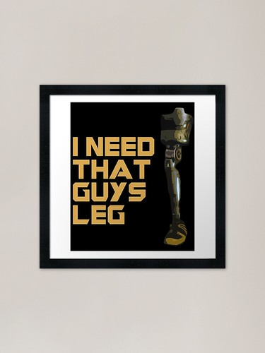 Need that guys leg - need,