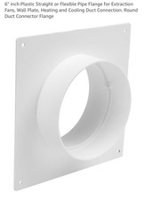 6" inch Plastic Straight or