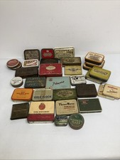 (RefJOH) Job lot tobacco tins