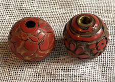 Antique pair of Japanese ojime