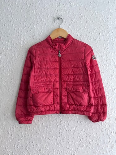 Girls moncler pink full - pink, zip