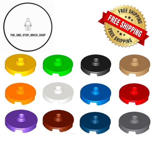 Lego tile round - lego, open
