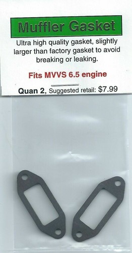 Mvvs exhaust muffler - 6.5, exhaust/muffler