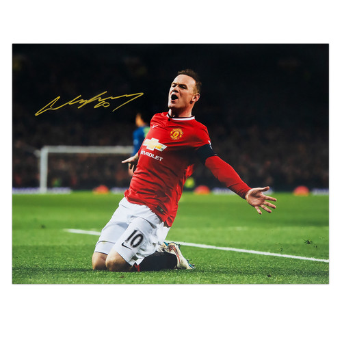 Wayne rooney signed - man, utd