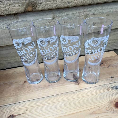 Peroni pint glasses - x,