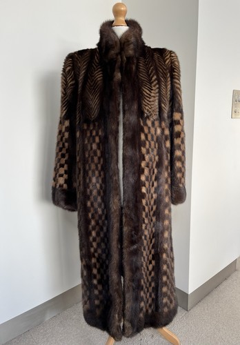 Vintage 1980s mink fur coat - 1980s,