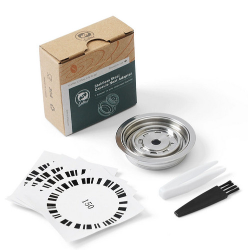 Coffee capsule adapter - coffee, filter