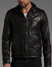 G-Star RCO Brando Leather Jacket £450 RRP