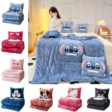Stitch 2 in 1 blanket pillow -
