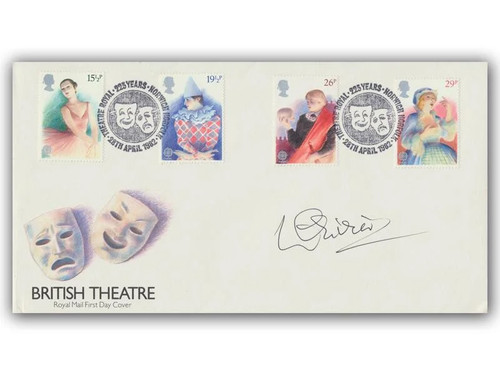 Laurence olivier hand signed - olivier,