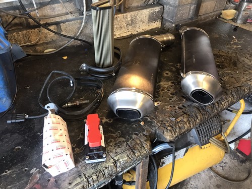 Ducati 1098s ecu silencers - ducati,