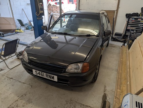 1998 toyota starlet - toyota, 1.3