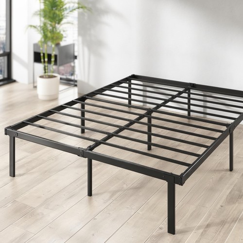Caleb steel bed frame 4ft6 - steel,