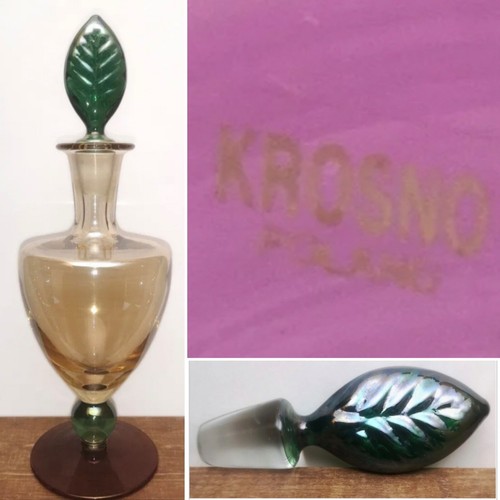 Vintage decanter krosno - decanter,