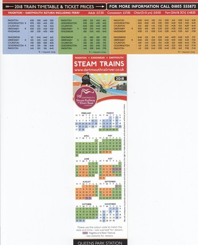 Dartmouth steam railway - steam,