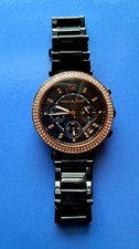 michael kors ladies watch black without box (for small wrist)