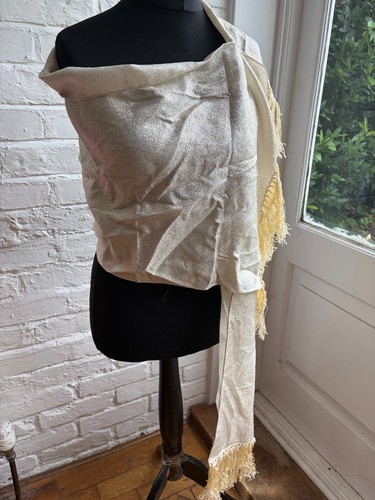 Gold metallic lurex - metallic, evening