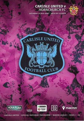 Carlisle united hornchurch - united, v