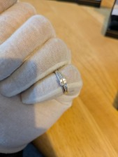 Platinum 950 and Diamond Cocktail Ring Size M