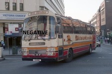 35MM BUS NEGATIVE WHIRLWIND COACHES DAF ON NATONAL WORK 3346W  AT VCS NEG NO 377