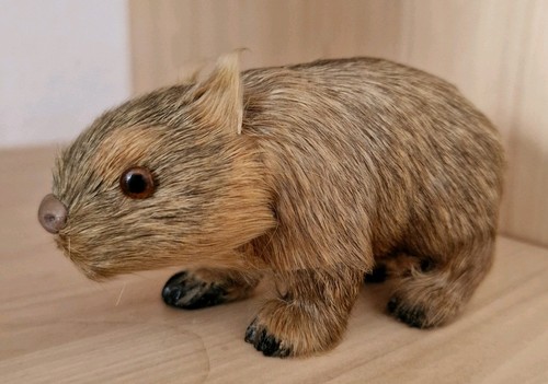 Vintage real fur - fur, wombat