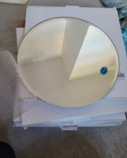 10 x 25cm Round Bevelled