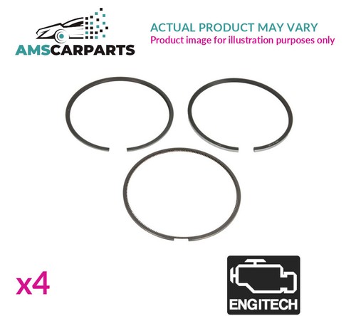 Engine piston ring set - piston,
