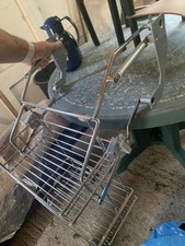 Two Tier Pull Down Wire Basket Shelves      Brilliant Kitchen Storage Solution 