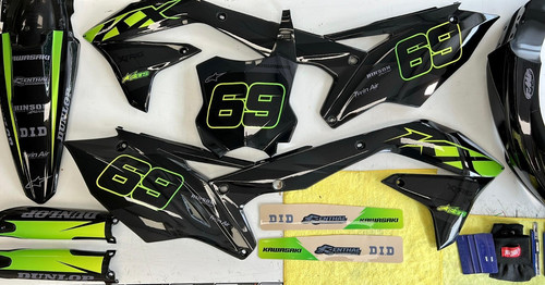 Graphics plastic kawasaki - graphics, &