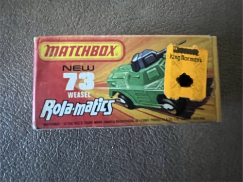 Match box weasel - box,