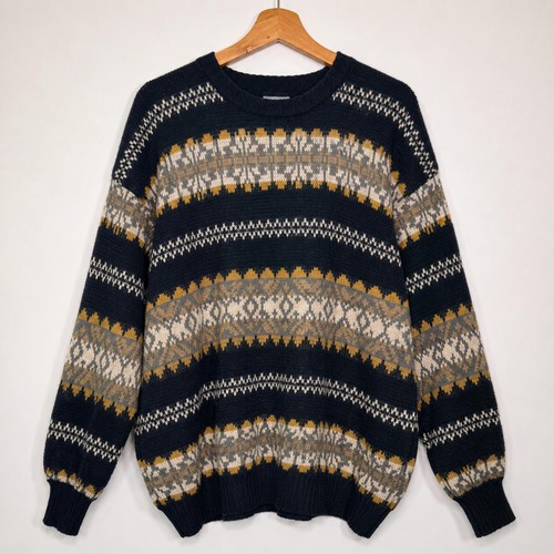 Vintage fair isle knit - vintage,