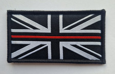 Union Jack badge thin red line
