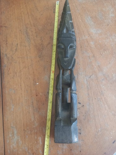 Hand carved vintage tribal