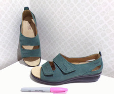 BN teal HOTTER Florence flat