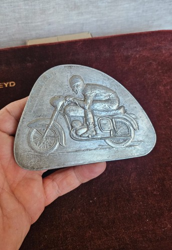 Vintage motorcycle club badge - vintage,