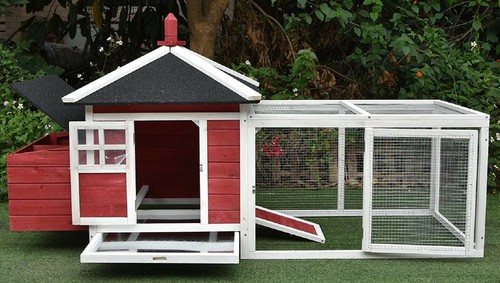 Wood chicken coop - wood,