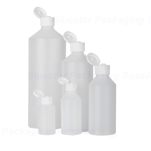 Plastic bottles natural hdpe - bottles,