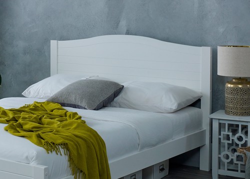 Lauren white wooden - bed, frame