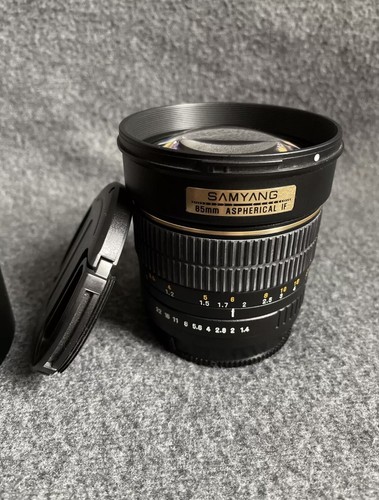 Samyang 85mm as if - 85mm, umc