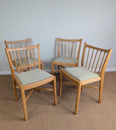 Set 1950 beech framed - 4,