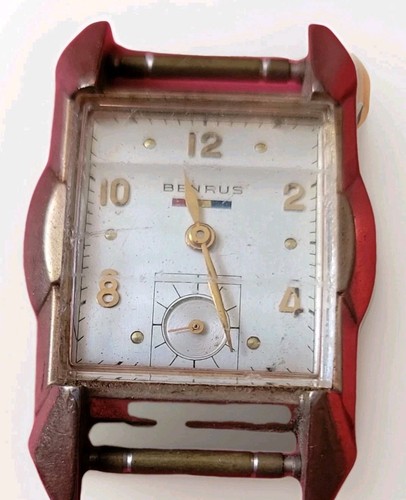Antique benrus wristwatch - wristwatch,