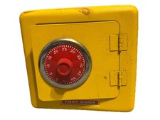 Vintage Fort Knox-Yellow Toy