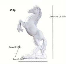 Resin statue golden white - golden,