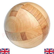 Wooden Puzzle Magic Ball Brain