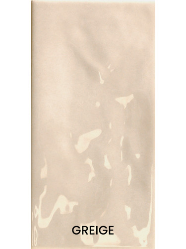 Joyful greige glossy ceramic - greige,