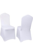 100 pcs White Chair Covers